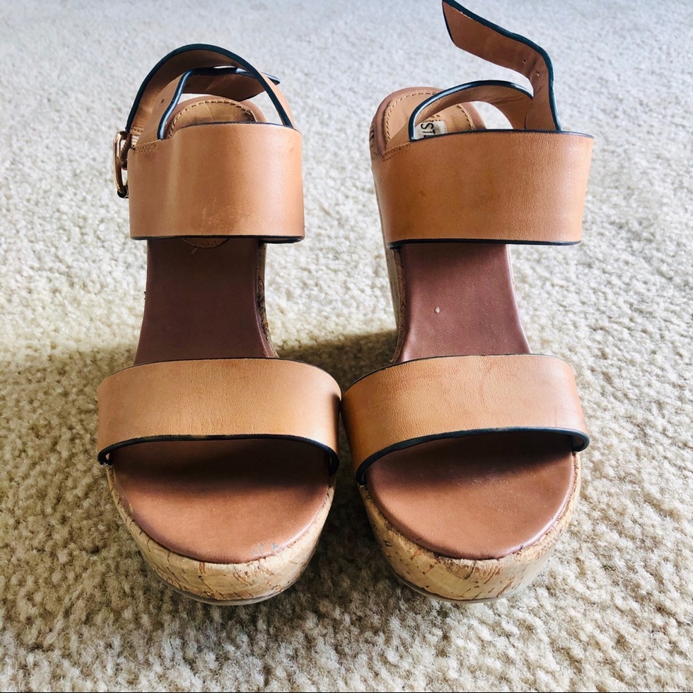 Steve Madden Esme Tan Wedge